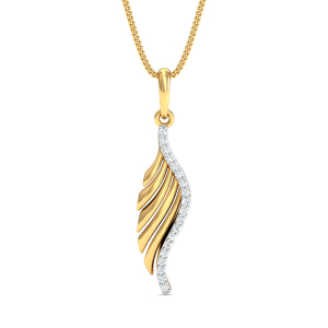 Winglet Diamond Pendant