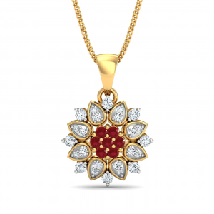 Florid Ruby Pendant