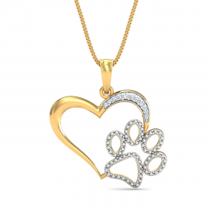 Paw-verful Love Pendant