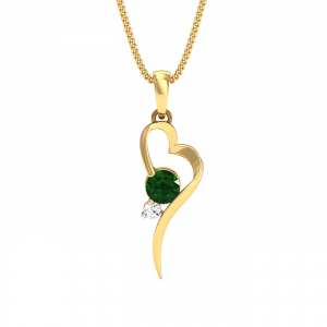 Mila Emerald Pendant