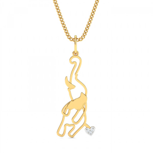 Dino Heart Pendant