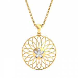 Blooming Flower Pendant