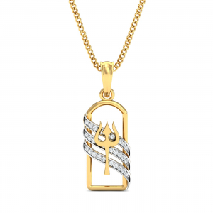 Trishul Shivling Pendant