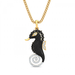 Quirky Seahorse Pendant
