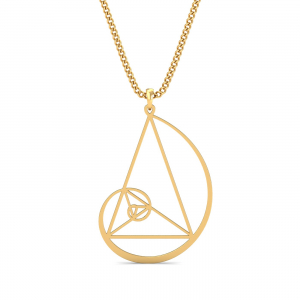 Fibonacci Orbit Pendant