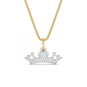 Diamond Crown Pendant