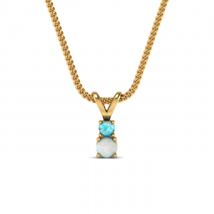 Opal Turquoise Pendant