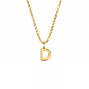 Balloon D Initial Pendant