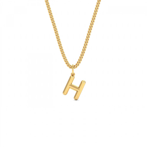 Balloon H Initial Pendant