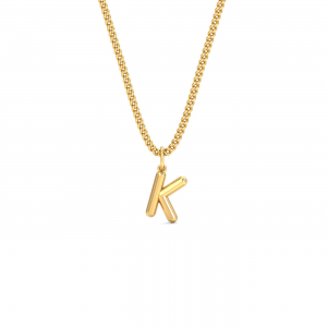 Balloon K Initial Pendant