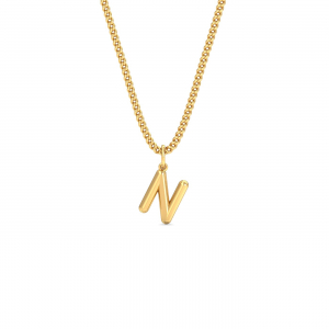 Balloon N Initial Pendant