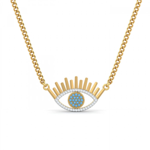 Azure EvilEye Pendant