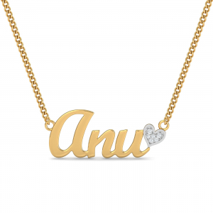 Anu Double Loop Heart Pendant