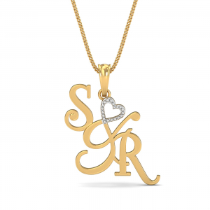 S&R Heart Pendant