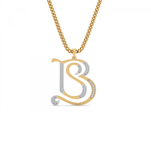 SB Initials Pendant