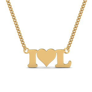 IL Heart Gold Pendant