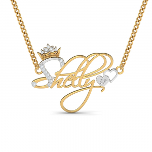 Shetty Name Pendant