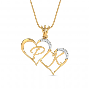 PK Double Heart Pendant