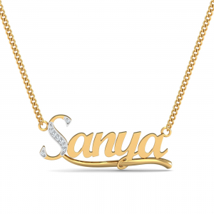 SANYA Name Pendant