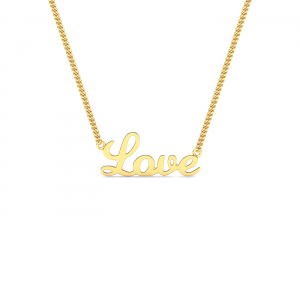 Gold Love Pendant