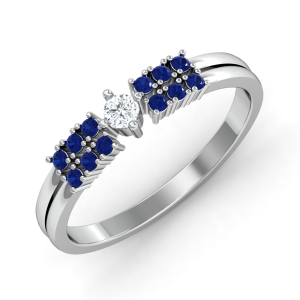 Notte Blue Sapphire Ring