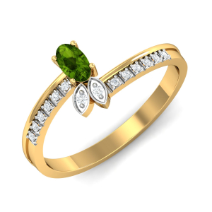Verte Peridot Ring