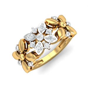 Tri-Flora Ring