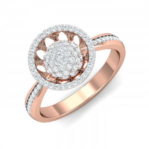 Amaris Lotus Dia Ring