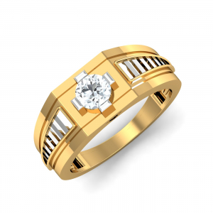 Regal 0.63 ct. Solitaire Men's Ring