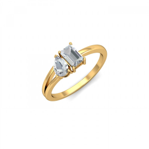 Twin Flames Stone Ring
