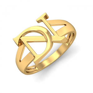 DN Initials Ring