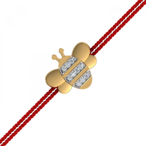 Bee Kids Rakhi Pendant