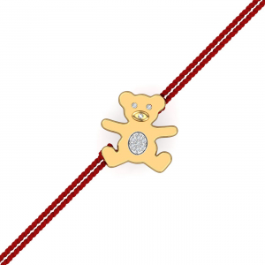 Bear Kids Rakhi Pendant