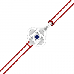 Tey Sapphire Rakhi Pendant