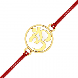 The Aum Gold Rakhi