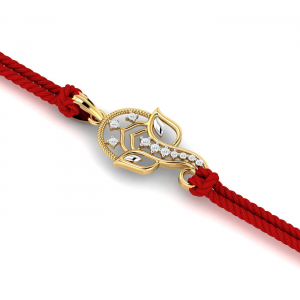 Vignaharta Diamond Rakhi cum Pendant
