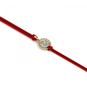 Omkaar Gold Rakhi Cum Pendant
