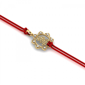 Shree Sai Gold Rakhi Cum Pendant