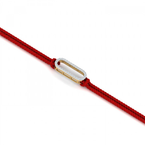 Halo Rectangle Rakhi cum Pendant
