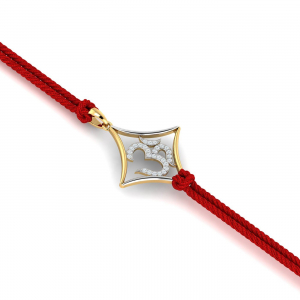 Om Diamond Rakhi cum Pendant