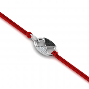 Monochrome Rakhi cum Pendant