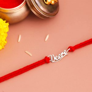 Veere Silver Rakhi Pendant