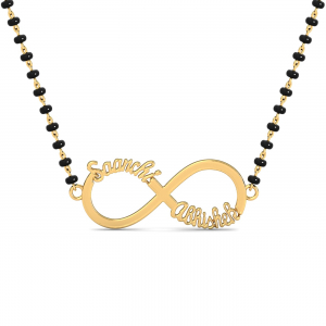 Infinity Name Mangalsutra