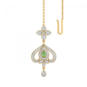 Asithari Amethyst Maang Tikka