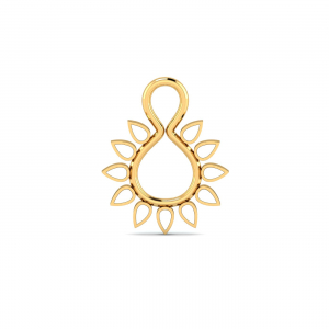 Enamelled Flower Charm