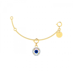 Round Evil Eye Watch Charm
