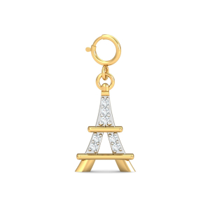 Emily in Paris Charm (18K-YG-SI-HI-RTS)