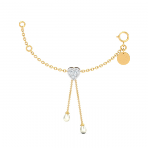 Heart of Pearl Watch Charm