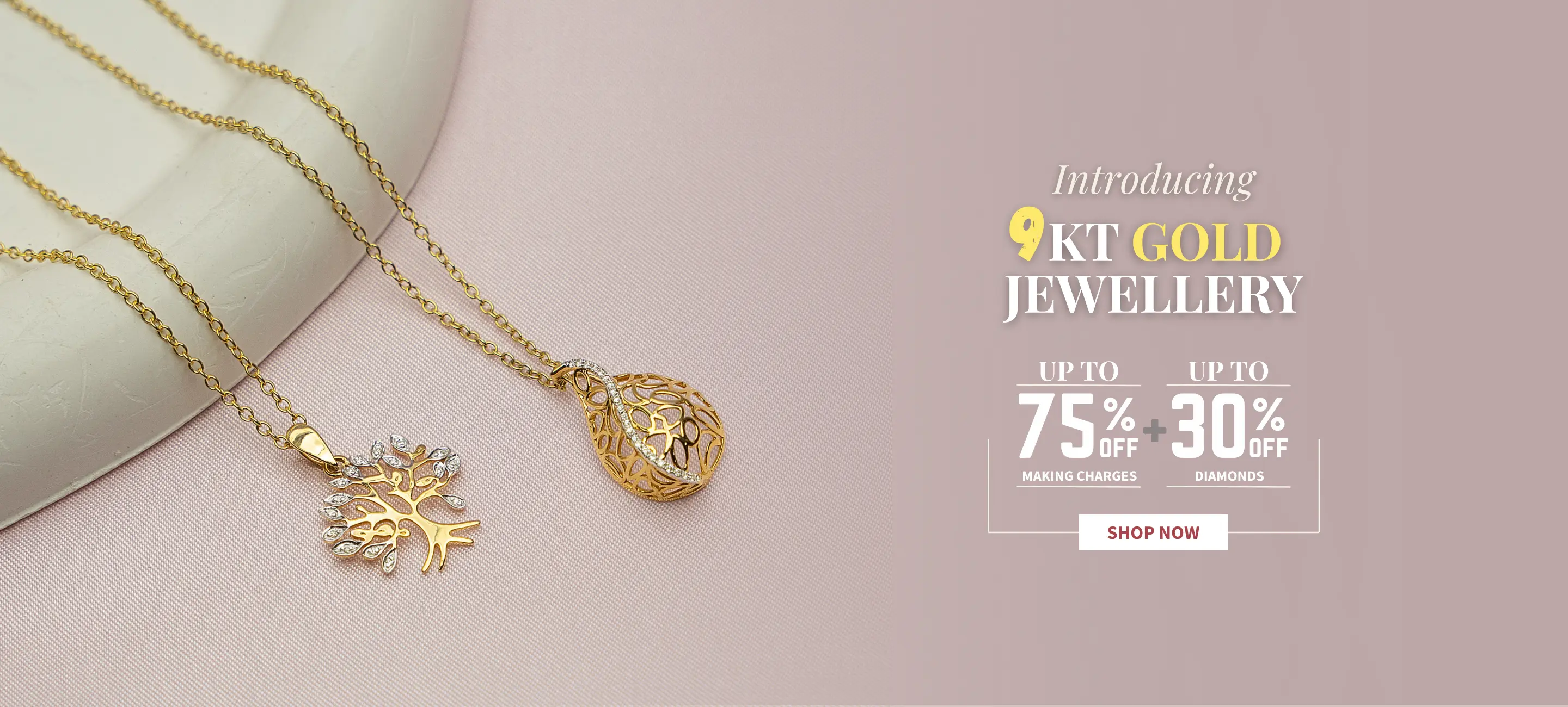 9KT Gold Jewellery India