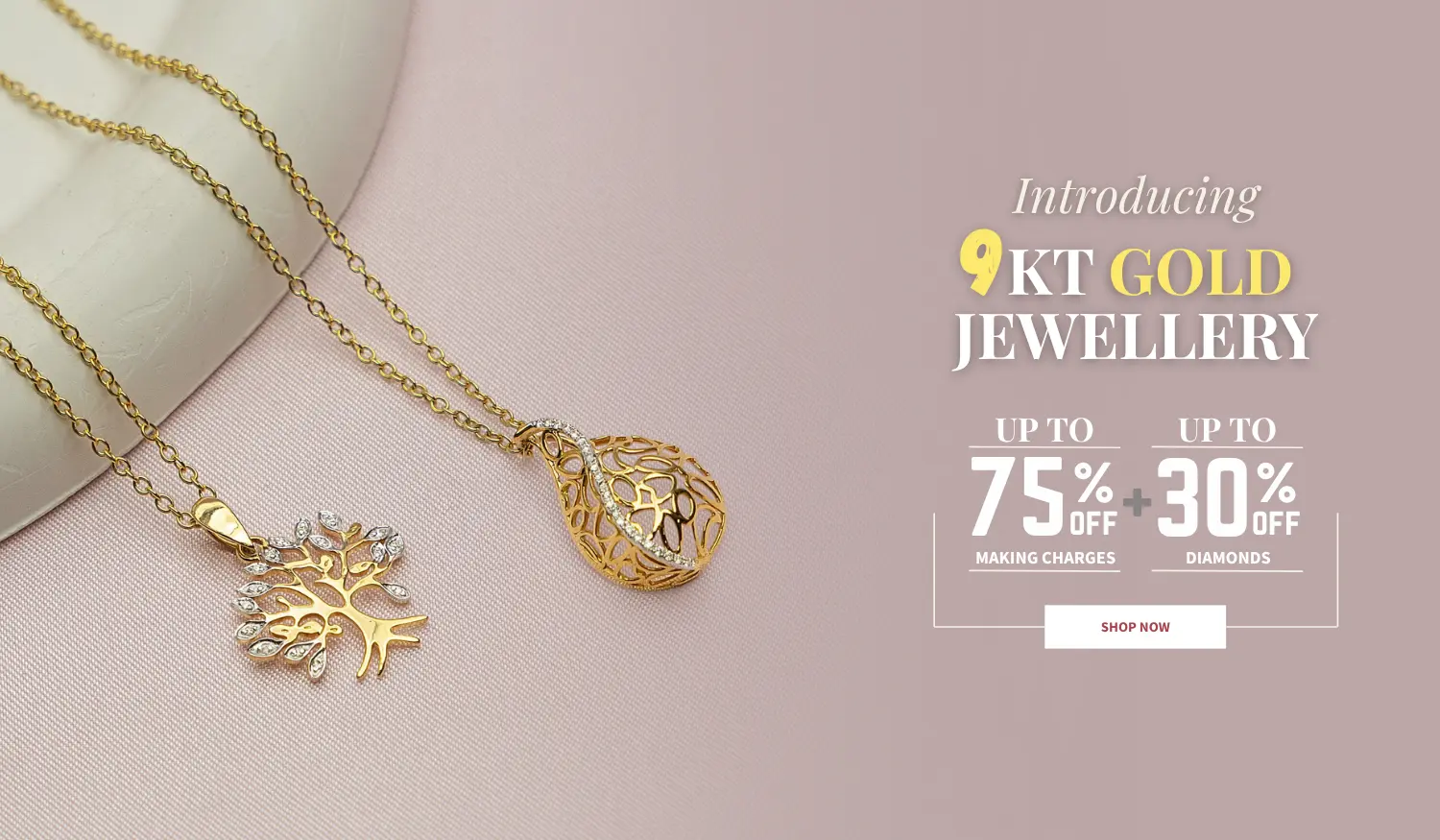 9KT Gold Jewellery India